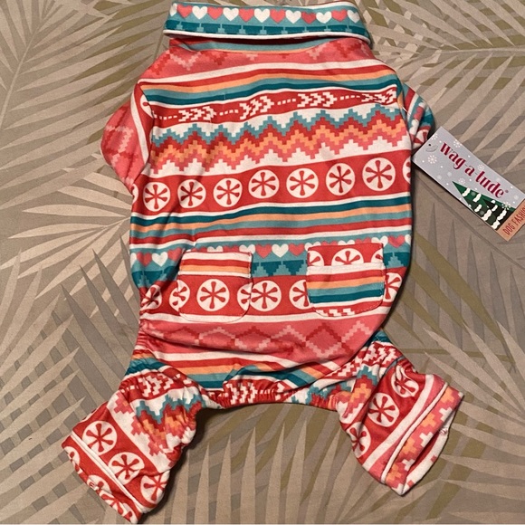 Wagatude Other - Dog Candly Fairisle PJ’s Sz M